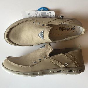Columbia PFG Bahama Vent Slip-on Shoes/Canvas, 11
